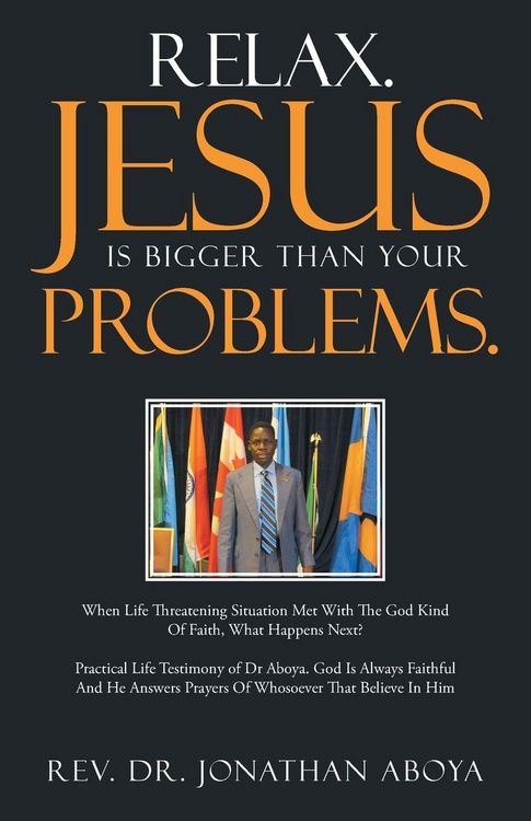 Produktbild: Relax. Jesus Is Bigger Than Your Problems.