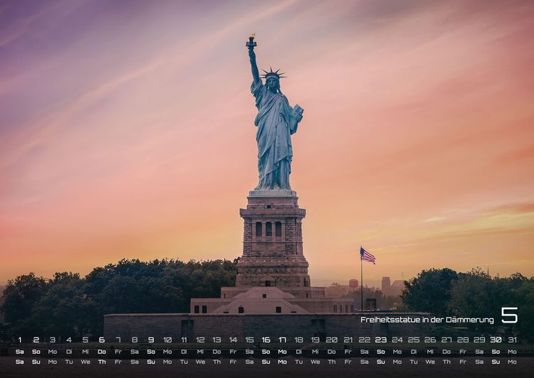 Produktbild: New York - die Stadt, die niemals schl&auml;ft - 2027 - Kalender DIN A2
