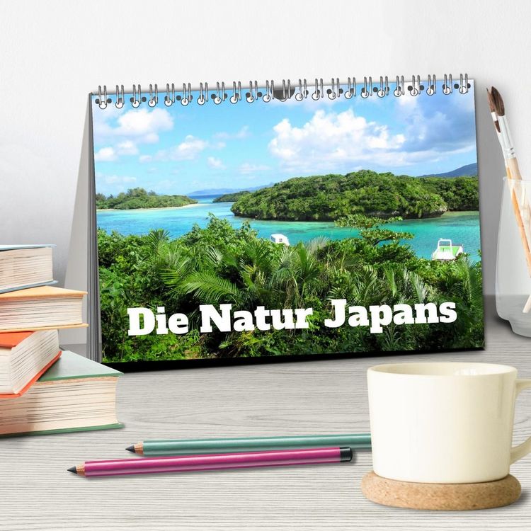Produktbild: Die Natur Japans (Tischkalender 2027 DIN A5 quer), CALVENDO Monatskalender