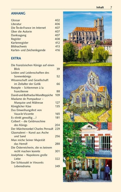 Produktbild: TRESCHER Reisef&uuml;hrer &Icirc;le de France