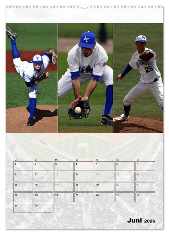 Produktbild: Kultsport Baseball (hochwertiger Premium Wandkalender 2026 DIN A2 hoch), Kunstdruck in Hochglanz