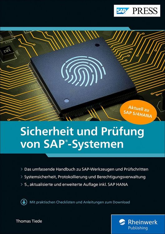 Produktbild: Sicherheit und Pr&uuml;fung von SAP-Systemen