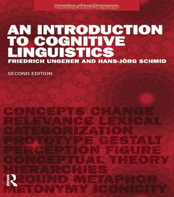 Produktbild: An Introduction to Cognitive Linguistics
