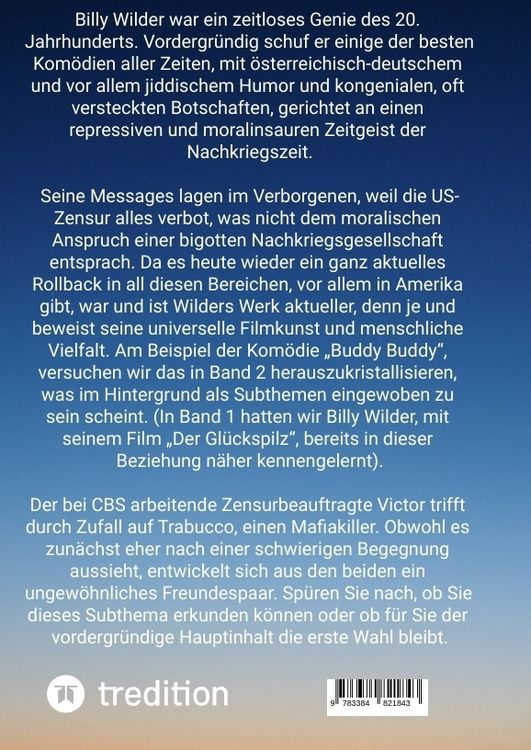 Produktbild: Billy Wilders versteckte Botschaften - Band 2