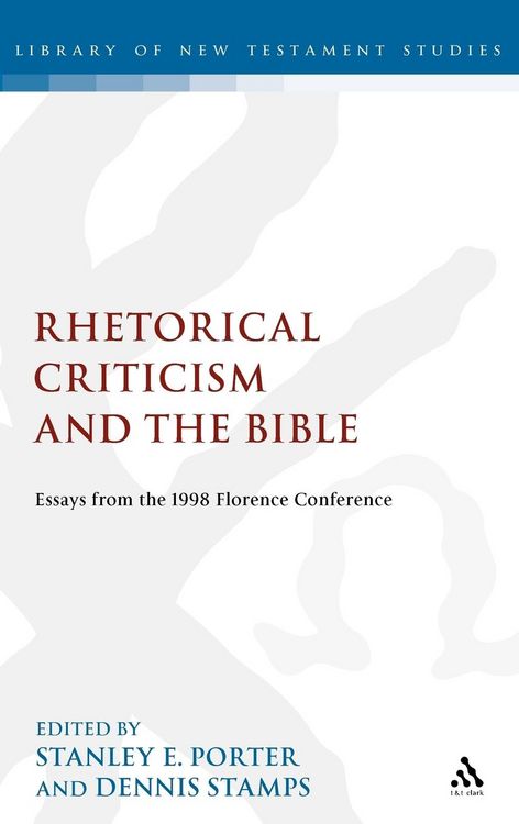 Produktbild: Rhetorical Criticism and the Bible