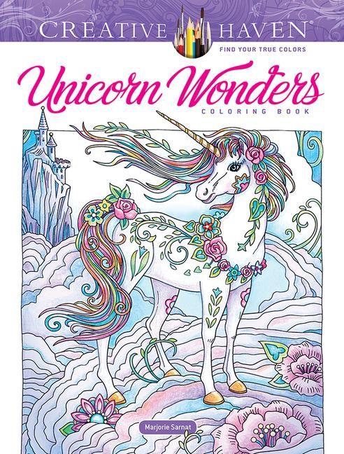 Produktbild: Creative Haven Unicorn Wonders Coloring Book