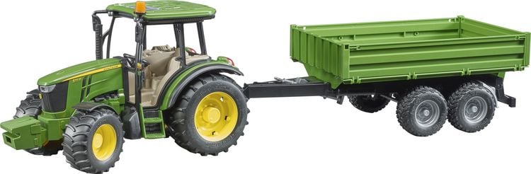Produktbild: Bruder 02108 John Deere 5115M + Bordwandanh&auml;nger
