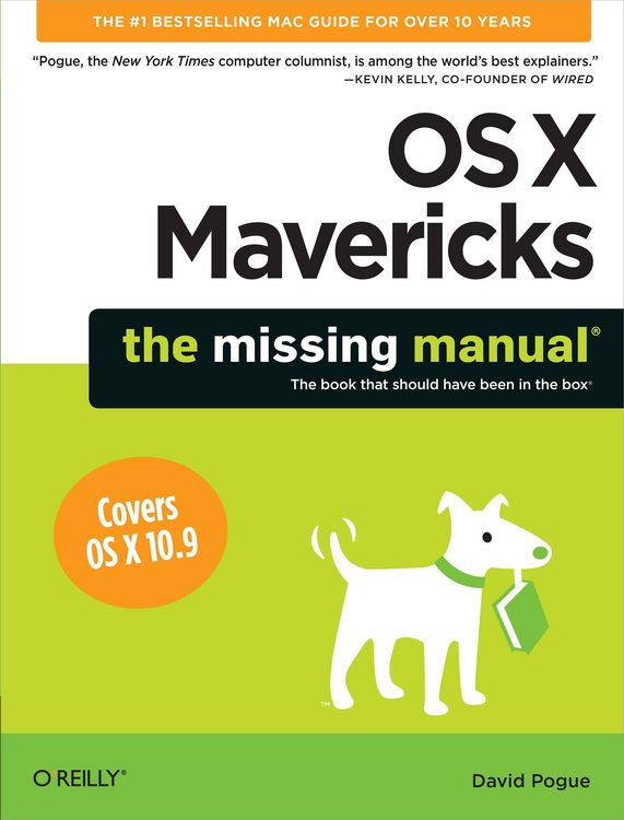 Produktbild: OS X Mavericks: The Missing Manual