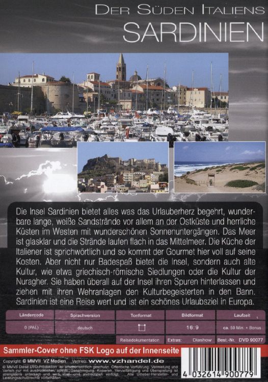 Produktbild: Insider - Italien: Sardinien - Der S&uuml;den Italiens