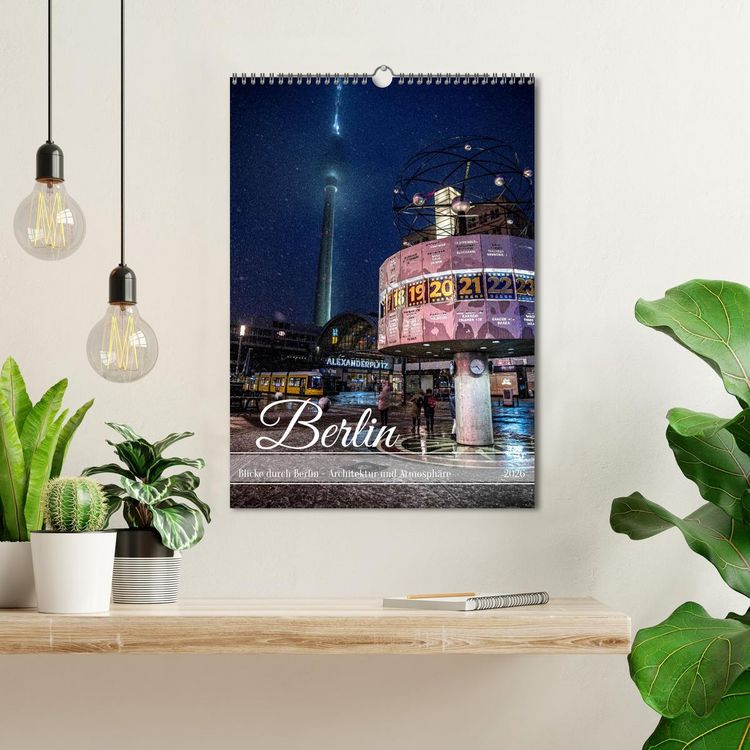 Produktbild: Blicke durch Berlin - Architektur und Atmosph&auml;re (Wandkalender 2026 DIN A3 hoch), CALVENDO Monatskalender