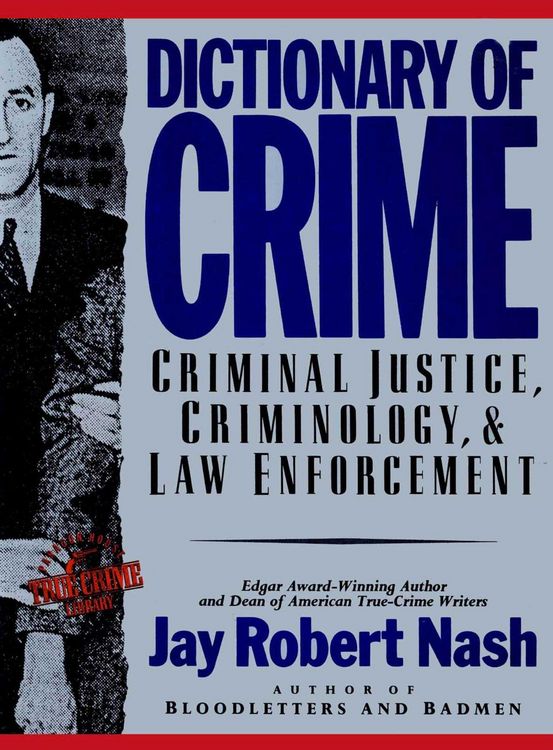 Produktbild: Dictionary of Crime