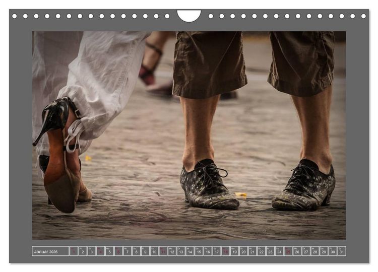 Produktbild: Tango feet (Wandkalender 2026 DIN A4 quer), CALVENDO Monatskalender