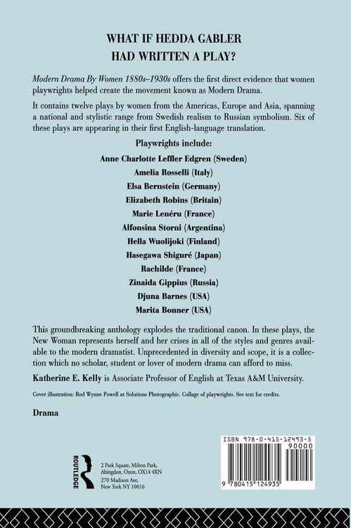 Produktbild: Modern Drama by Women 1880s-1930s
