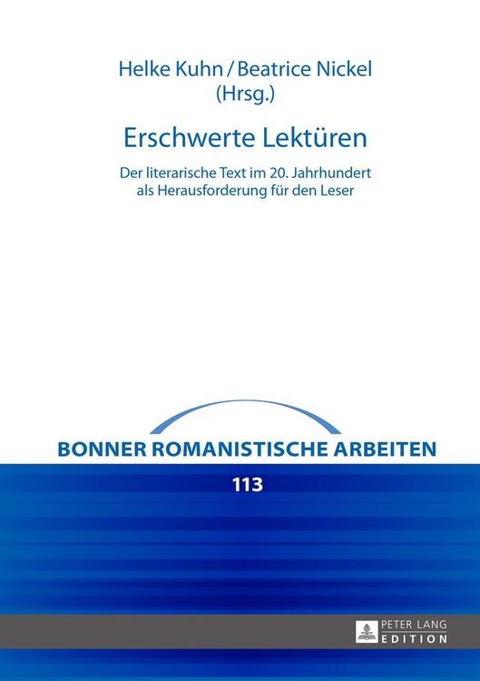 Produktbild: Erschwerte Lekt&uuml;ren