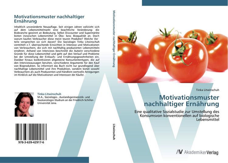 Produktbild: Motivationsmuster nachhaltiger Ern&auml;hrung