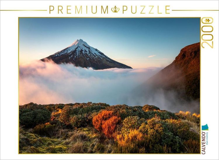 Produktbild: CALVENDO Puzzle Mount Taranaki | 2000 Teile Lege-Gr&ouml;&szlig;e 90x67cm Foto-Puzzle f&uuml;r gl&uuml;ckliche Stunden