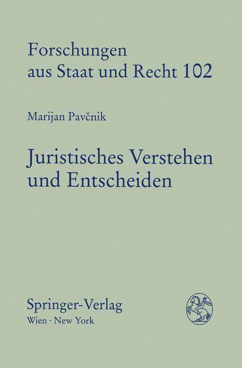 Produktbild: Juristisches Verstehen und Entscheiden