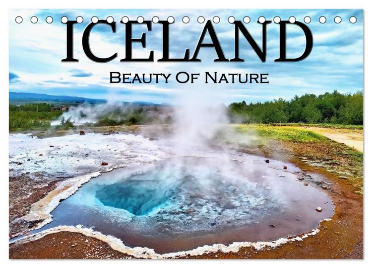 Produktbild: Iceland Beauty of Nature (Desk Calendar 2026 DIN A5 landscape), CALVENDO 12 Month DeskCalendar