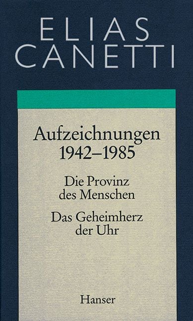 Produktbild: Gesammelte Werke Band 4: Aufzeichnungen 1942-1985