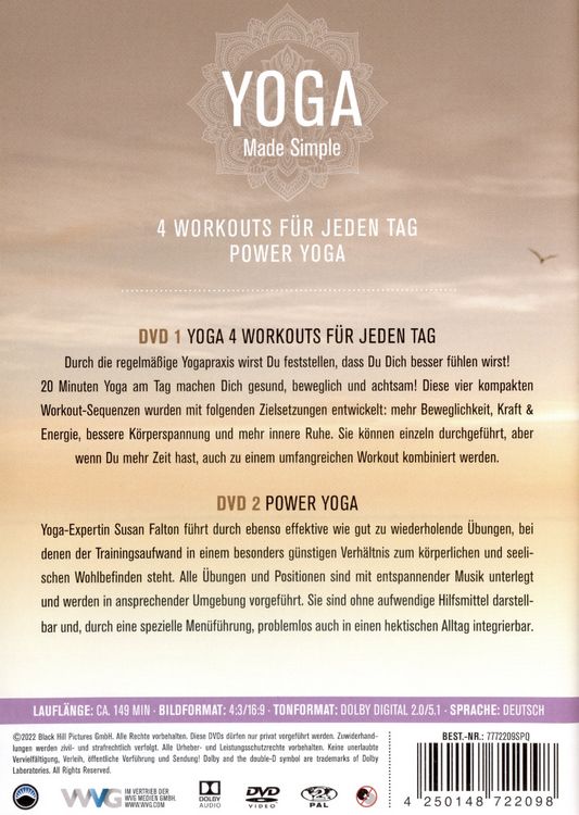 Produktbild: YOGA - Made Simple [2 DVDs]