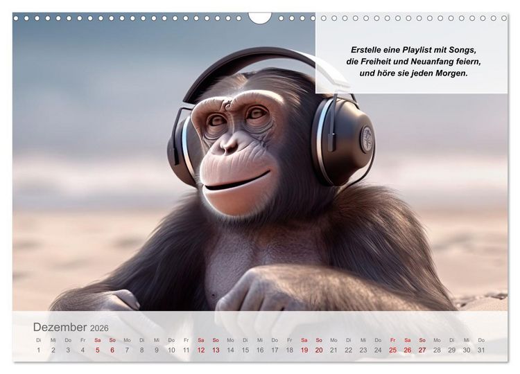 Produktbild: Endlich erfolgreich geschieden (Wandkalender 2026 DIN A3 quer), CALVENDO Monatskalender