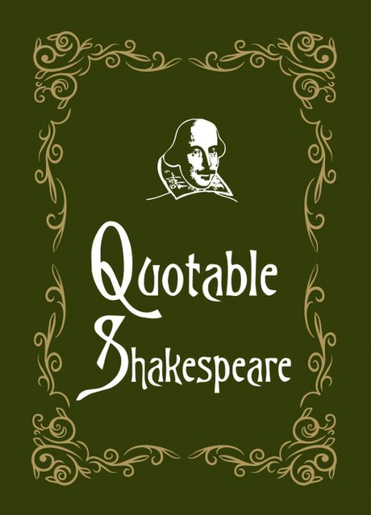 Produktbild: Quotable Shakespeare