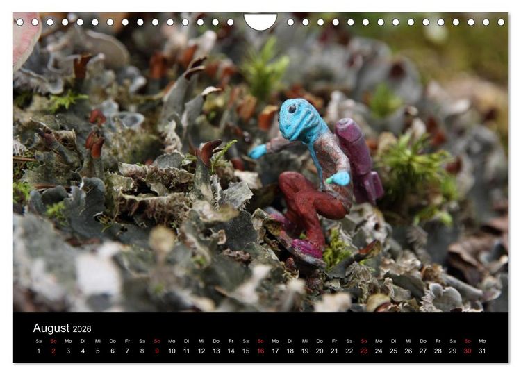 Produktbild: Micro Dino Skaters 2026 (Wandkalender 2026 DIN A4 quer), CALVENDO Monatskalender