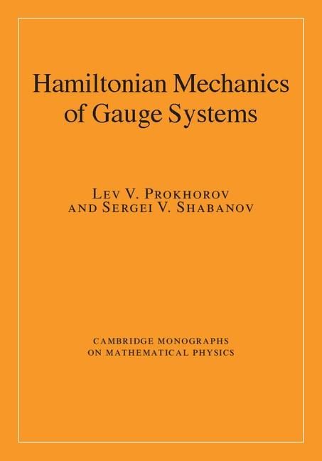 Produktbild: Hamiltonian Mechanics of Gauge Systems