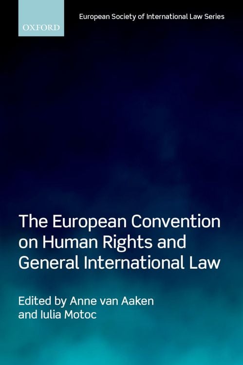Produktbild: The European Convention on Human Rights and General International Law