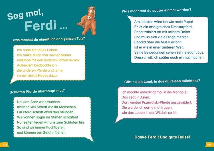Produktbild: WAS IST WAS Erstes Lesen Band 7. Pferde und Ponys
