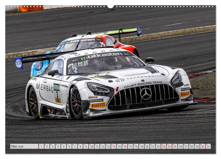 Produktbild: Schwaben Pfeile - STARS beim GT MASTERS (hochwertiger Premium Wandkalender 2026 DIN A2 quer), Kunstdruck in Hochglanz