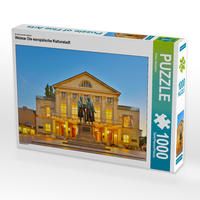 Produktbild: CALVENDO Puzzle Ein Motiv aus dem Kalender Weimar Die europ&auml;ische Kulturstadt | 1000 Teile Lege-Gr&ouml;&szlig;e 64x48cm Foto-Puzzle f&uuml;r gl&uuml;ckliche Stunden