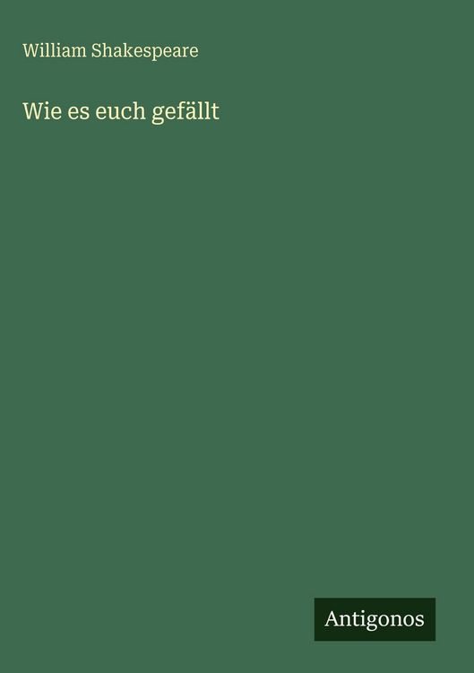 Produktbild: Wie es euch gef&auml;llt