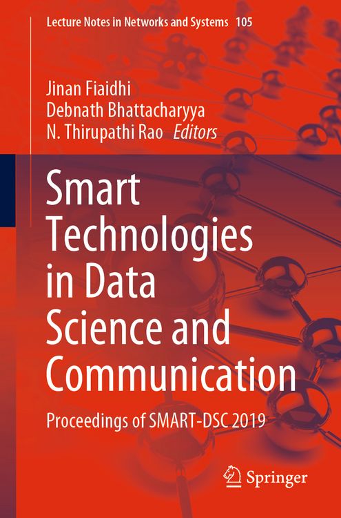 Produktbild: Smart Technologies in Data Science and Communication