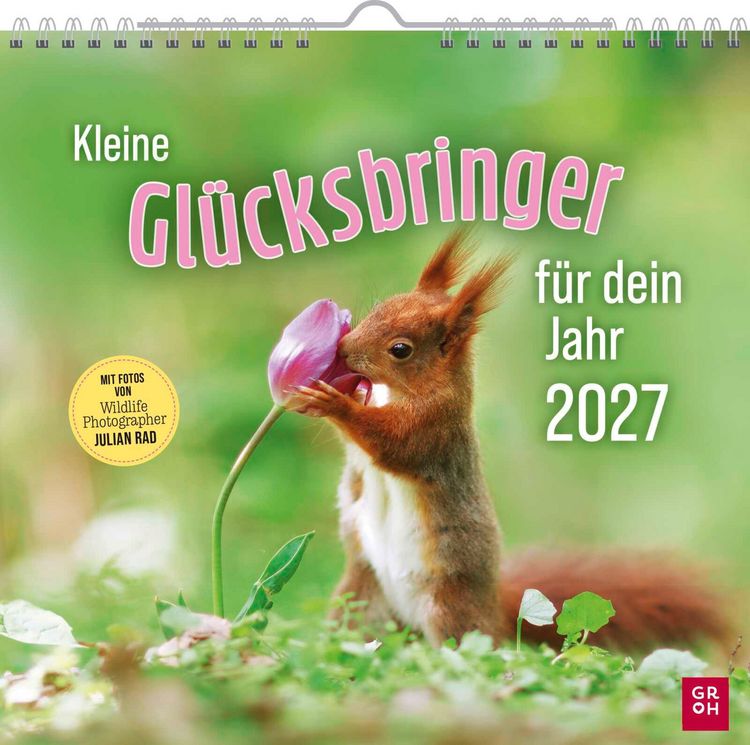 Produktbild: Wandkalender 2027: Kleine Gl&uuml;cksbringer f&uuml;r dein Jahr