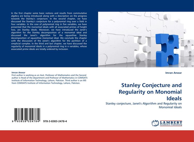Produktbild: Stanley Conjecture and Regularity on Monomial Ideals