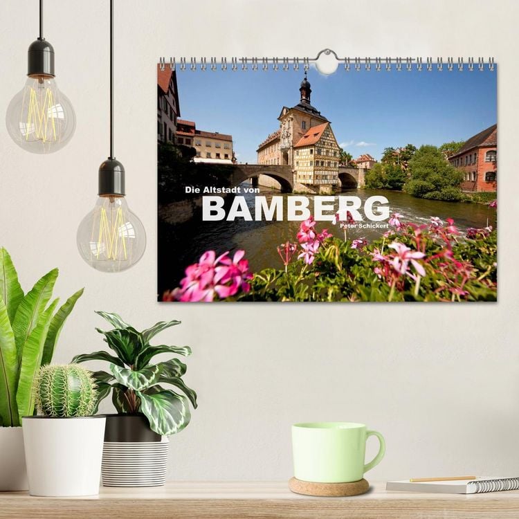 Produktbild: Die Altstadt von Bamberg (Wandkalender 2026 DIN A4 quer), CALVENDO Monatskalender