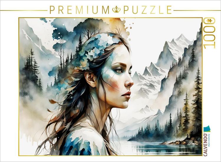 Produktbild: CALVENDO Puzzle Die Naturliebende | 1000 Teile Lege-Gr&ouml;&szlig;e 64x48cm Foto-Puzzle f&uuml;r gl&uuml;ckliche Stunden
