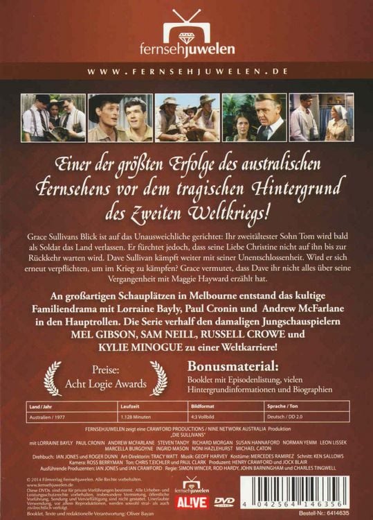 Produktbild: Die Sullivans - Staffel 2/Folge 51-100 [7 DVDs]
