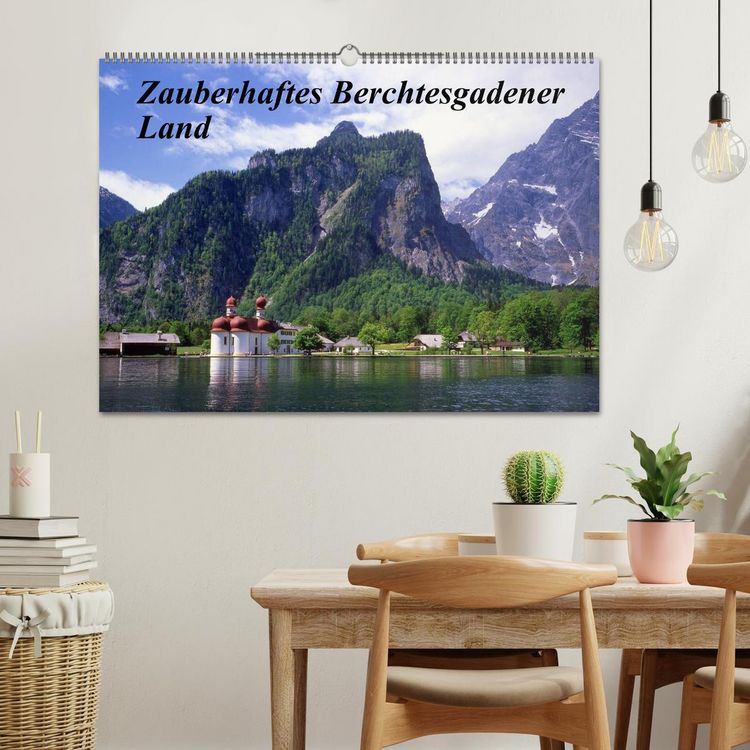 Produktbild: Zauberhaftes Berchtesgadener Land (Wandkalender 2026 DIN A2 quer), CALVENDO Monatskalender
