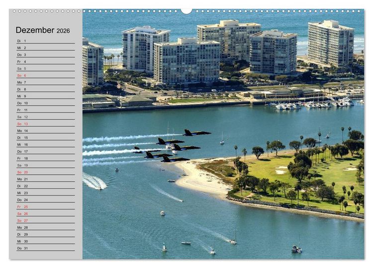 Produktbild: Kalifornien. Die goldene Westk&uuml;ste (Wandkalender 2026 DIN A2 quer), CALVENDO Monatskalender