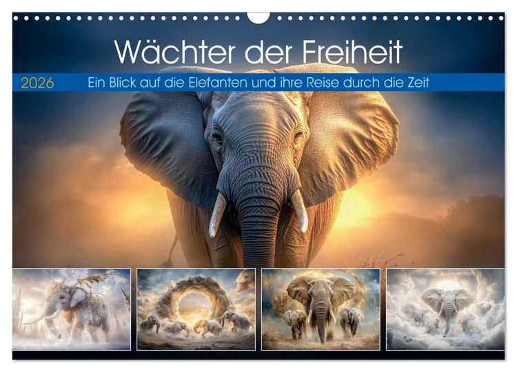 Produktbild: W&auml;chter der Freiheit (Wandkalender 2026 DIN A3 quer), CALVENDO Monatskalender