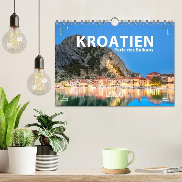 Produktbild: Kroatien - Perle des Balkans (Wandkalender 2026 DIN A4 quer), CALVENDO Monatskalender