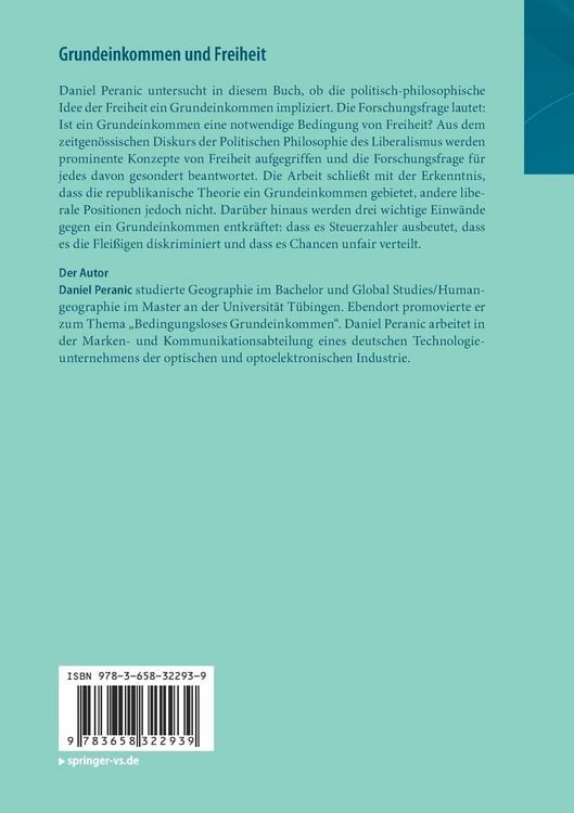 Produktbild: Grundeinkommen und Freiheit