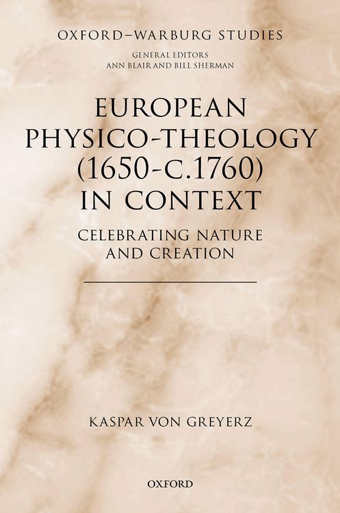 Produktbild: European Physico-theology (1650-c.1760) in Context