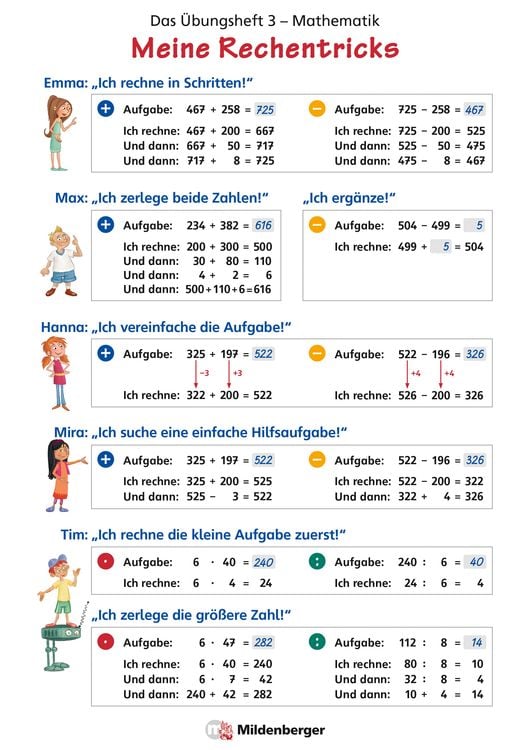 Bild vom Artikel Das Übungsheft Mathematik 3 - Poster Meine Rechentricks vom Autor Nina Simon