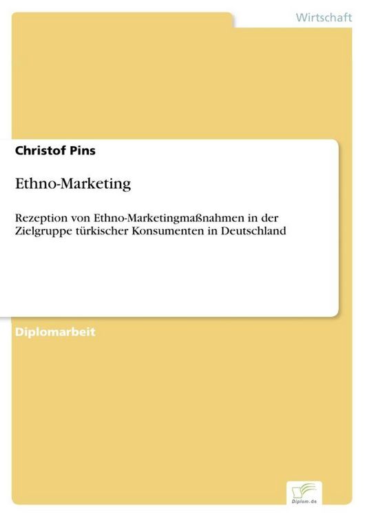 Produktbild: Ethno-Marketing