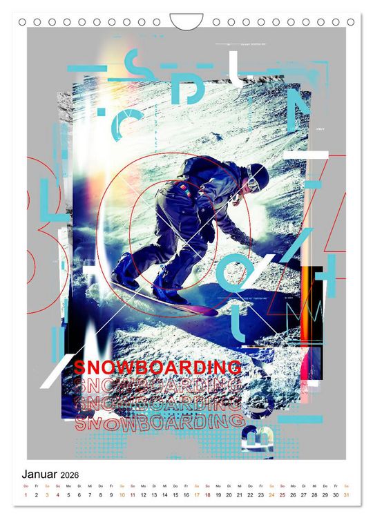 Produktbild: Sport im Focus (Wandkalender 2026 DIN A4 hoch), CALVENDO Monatskalender