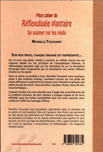 Produktbild: Mon cahier de r&eacute;flexologie plantaire : se soigner par les pieds