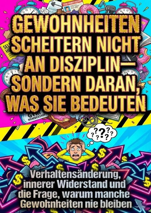 Produktbild: Gewohnheiten scheitern nicht an Disziplin&mdash;sondern daran, was sie bedeuten